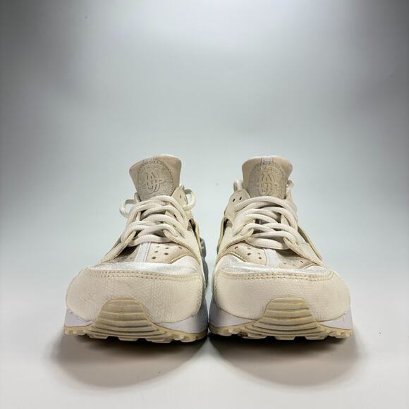 Nike Air Huarache Light Bone Lace Up Running Shoes 634835-108 Women's Size 7 - Picture 2 of 10